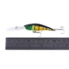 Newup 8pcs 10cm 7,8 g de qualité Minnow Fishing Lure 3D Eye Bass Topwater Pescaria Hard Bait Crankbait Wobblers pour la pêche à la pêche