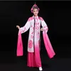 Classique Beijing opéra stade usure dégradé couleur manches longues costume de danse carnaval hanfu ancien drame performance vêtements pour femme