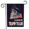 12 Styles American Flag USA Flags President Election Donald Trump Garden Flags Make America Great 2020 Again Banner Decoration DBC VT1210