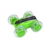 YDJ 2.4G-RC Colorful Lighting Double Sided Stunt Car Toy, 180°-Flip, 360° Spin, Four Wheel Drive, Lights& Music, Xmas Kid Birthday Gifts 2-2