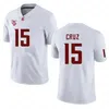 Ncaa College Washington State Cougars WSU Camisa de futebol Cameron Ward John Mateer Nakia Watson Lincoln Victor Josh Kelly Kyle Williams Jaden Hicks Richardson 4XL