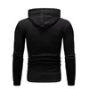 Solid Hooded Mens Sweatshirt 2019 New Autumn Sports Tracksuit Män Grundläggande Pullover Hoodie Fashion Slim Fit Hoody Sudadera Hombre