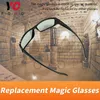 Okulary zamienne Wstecz Produkt do magicznych okularów Escape Room Prop Jest to link tylko do zapasowych okularów nosić, aby zobaczyć niewidzialne wskazówki