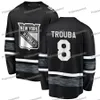 # 8 Jacob Trouba Jersey New York Rangers Kaapo Kakko Artemi Panarin Henrik Lundqvist Chris Kreider Marc Staal Mika Zibanejad Hockey-Trikots