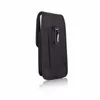 Esporte nylon cinto clipe coldre universal bolsa de couro cintura flip cobre casos de telefone celular para iPhone samsung huawei xiaomi moto lg