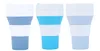 Le dernier 15.2OZ Drinkware matériel de sécurité de qualité alimentaire silicone tasse à lait de café rétractable pliable portable, de nombreux styles à choisir