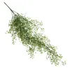 10 pcs/lot artificiel herbe verte simulation de plante coque en plastique herbe calla vert vigne mur monté plante décorative vigne fleur plante