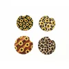 Caneca Contraste Cup Neoprene Car Mat Coaster Cactus Flower Teacup do arco-íris Leopard cores Pad para Home Decor Acessórios