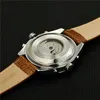 Jaragar Männer Mechanische Uhr Luxus Automatische Tourbillon Uhr Kalender Tag Woche Jahr Leder Relogio Masculino 2018 J190706177R