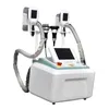 Máquina de congelamento de gordura eficaz Ultrassônica Cavitação RF Máquina de emagrecimento Lipo laser 2 Fortilhas de gordura trabalham juntas