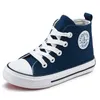 Toile enfants chaussures 2017 printemps automne haut respirant enfants baskets mode garçons filles chaussures décontractées chaussure enfant