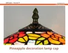 European Creative Pastoral Rose Bar Bedroom Bedside Table Lamp American Stained Glass Lighting TF0015278500