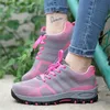 Womens Safety Shoes Steel Toe Shoes Antislip Antismashing Steel Bottom Safety Boots Wilderness Survival Female Work Sh1073998