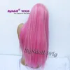 sexy lady bionda radice ombre rosa color rosso capelli pizzo parrucca anteriore da calore sintetico resistente ai capelli dritti parrucche per la donna4976435