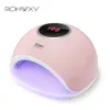 Rohwxy Star 5 72 W LED IS Polsk Dryer All för Manicure Gel Lack Hybrid UV Nail Lamp J190626