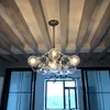Modern LED Gräs ljuskrona Lighting Living Room Bedroom Candeliers Creative Home Lighting Fixtures AC110V / 220V Gratis frakt
