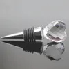 50PCS Chrome Bottle Stopper With Heart Crystal in Gift Box Wedding&Bridal Shower Favors Wine Stoppers Bar Party Giveaways