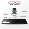 Casos de suporte de anel magnético para huawei p30 pro capa completa de luxo titular do telefone
