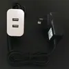 Möbler Hårdvara Double USB2.0 Outlet Extension Wires Kabel Inbäddad i Desk Bosa Bednon-Grounding 10W au Srandard Power Adapter Space-Saving USB Laddning HUB