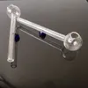 10cm Glass water smoking pipes bongs Oil Burner mini Accessories for Oil Nail tobacco