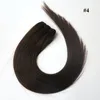 Harmonia cabelo 20 '' brasileiro reto virgem cabelo tramas de cor diferente em estoque