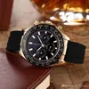 Роскошные классические мужские часы часы Top Brand Man Watch Hronograph Rubber stepcheatch 42 -мм циферблат. Наручительные.