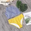 Minimalism Le 2019 Sexy Bikinis Set Solid Bikini High Waist Swimsuit Floral Swimwear Women Summer Bathing Suits Biquini