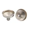 Stainless steel funnel for Hip Flasks Kitchen Tools Flask Wine Pot pocket flagon oil bottle Wide Mouth