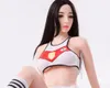Branded NEW Half solid real silicone sex doll 165cm male love doll Japanese rubber women men masturbator