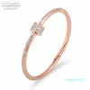 Designer-2020 Luxury Love Screw Armband Bangles For Women Fashion Jewelry Cubic Zirconia Full Crystals Pulseiras Charm Jewelry261K