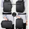 Multifunctional Laptop Backpack For Men Anti Theft Bag USB Charging Big Capacity Wear Resist Travel Business School Backpack1215S