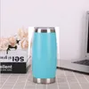 Tumbler de acero inoxidable 30oz 20 oz 12 ooz 10 ooz Vacú de pared de doble pared gran capacidad Tazas deportivas Tazas de viaje de cerveza de vino