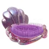 Coquille peigne à cheveux peigne De Massage Anti-noué femmes brosse à cheveux peigne coiffure outils De coiffure 3 couleurs Peine De Pelo De Concha De Masaje