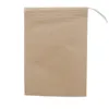 60 x 80mm Madeira Celulose Papel de filtro descartável coador de chá filtros de mangas Único cordão curar Seal sacos de chá Sem lixívia EEA382