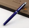 Free Shipping Parker Blue Silver Roller Ball Pen Signature Ballpoint Pen Multi Color Gel Pens of Writing School Office Suppliers Stationery