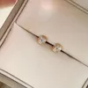 S925 zilveren liefde oorring met 0.8 "Sparky diamant voor moeder en vrouwen bruiloft sieraden PS5731