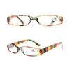 نظارات قراءة الموضة كاملة للمرأة مصممة التصفيح القراء بيضاوي إطار كبير رخيصة 100 150 200 250 300 3509120834