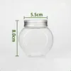 Clear Plastic Refillable Seal Bottles Vials store Container Plastic PET bottle Fast Shipping F2033