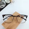 QualityTitanium 2080 Men Eyebrow Square Glasses Frame 50-21-145 for Prescription Glasses Exqusite Processing Glasses Fullset Case Freeshipp