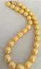 Elegant 12-13mm South Sea gold, baroque pearl necklace 18 inches