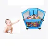 Box esagonale per bambini Playard Toys Lavabile Ocean Ball Pool Set per neonati/bambino/neonato/neonato gattonare sicuro