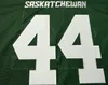Mit Custom Men Youth women Vintage Saskatchewan Roughriders #44 ROGER ALDAG Football Jersey size s-4XL or custom any name or number jersey