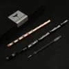 Schoolbenodigdheden Briefpapier Pen Upscale Office Geschenken Bamboe Messing Pen Handgemaakte Pure Copper Neutral1