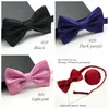 20 färger solida mode bowties män färgglad schack slips slips slips manlig äktenskap båge bröllop båge 6413642