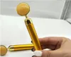 24k Gold Jade Roller Electric Beauty Bar Face Lifting Slimming Roller Massage Relax And Release Stress Stick for V Face Effect