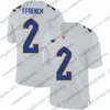 Vêtements de football universitaire américain Pitt Pittsburgh Panthers # 2 Maurice Ffrench 3 Damar Hamlin 5 Tre Tipton 12 Paris Ford Nick Patti 17 Rashad Weaver 2019 New Jersey