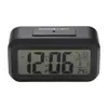 Bateria czujnik stół stołowy zegar cyfrowy budziki zegar studencki duży wyświetlacz LCD Drzemki Temperatura Kids Clock Light