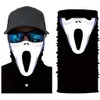 シームレスヘッドスカーフ3Dダストマスクフェイスマスク、ユニセックスデジタル印刷サイクリングスポーツマスクのための多機能の帽子ネックゲイタ