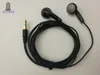 thick line crod cable black white earphone 1.1 meter cheap good quality for music, factory wholesale