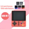 K5 Retro TV Video Game Console Portátil Mini Bolsos Handheld Jogos Caixa 500 em 1 Arcade FC Sup Nes Jogos Player para Crianças Xmas Brinquedos